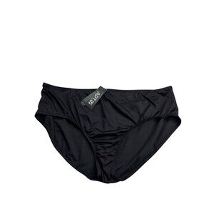Apt 9 Plus Size Swim Bottoms Size 24W Black New
